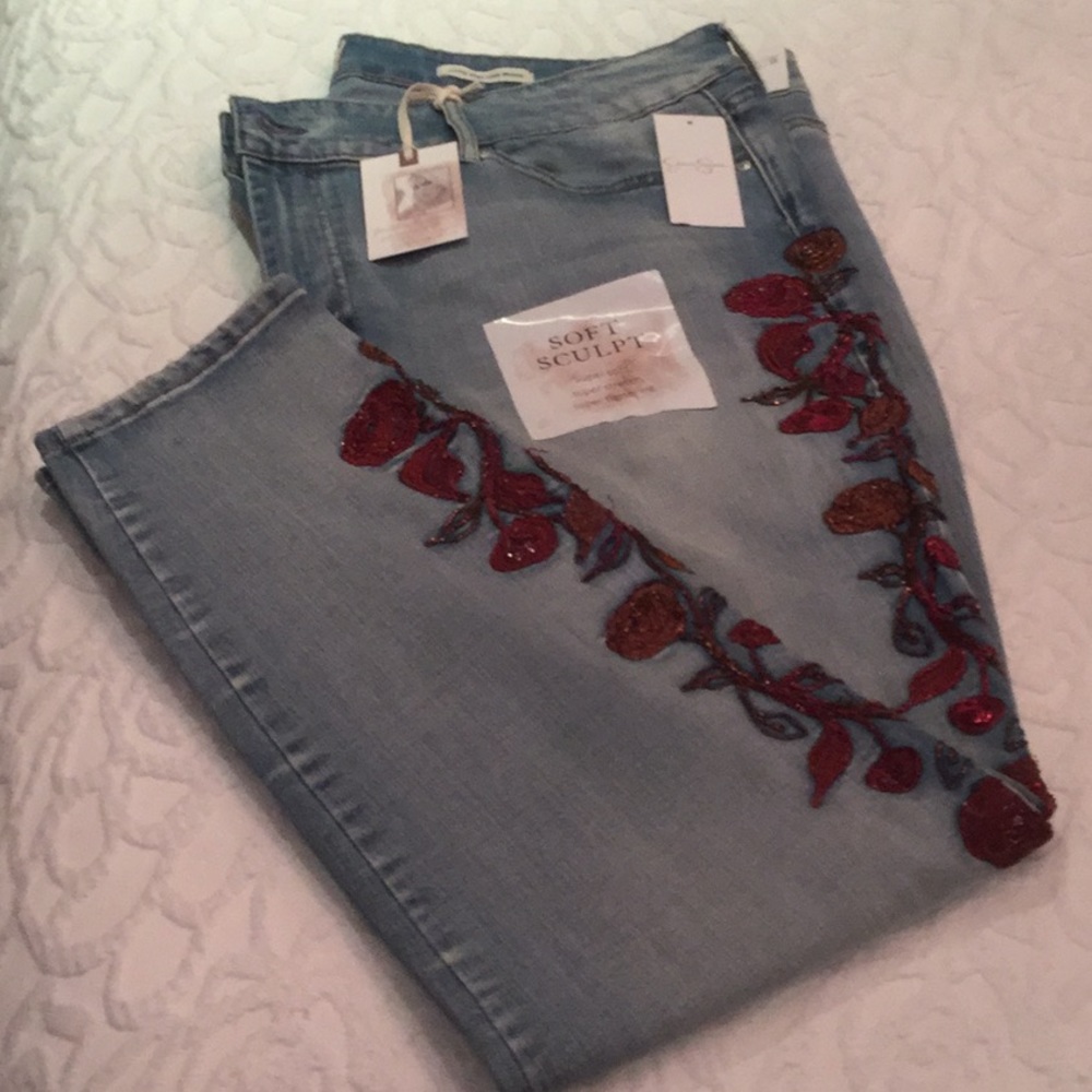 Jessica Simpson Embroidered jeans